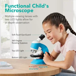 Juego Microscopio Niños Best Choice Products 30 piezas SKY7513