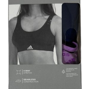 BRASIER ADIDAS SIN COSTURAS X2 TALLAS S / M
