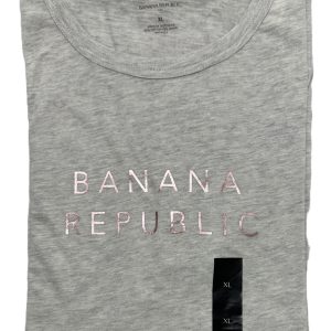 Blusa Banana Republic Cuello Redondo Estampado Mujer Talla XL