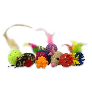Juguetes para Gatos Petsport Multipack 18 piezas