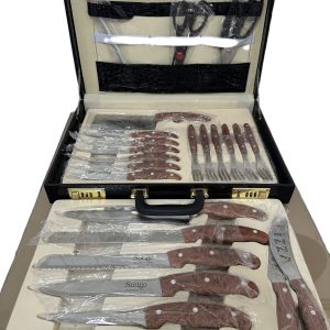 Estuche Set Cubiertos Solige 25 piezas