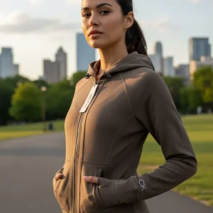 Chaqueta Calvin Klein Performance Embrace Ls Zip Up Jac Talla Xs