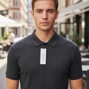 Camiseta Tipo Polo Calvin Klein Classic Fit Tallas M / L