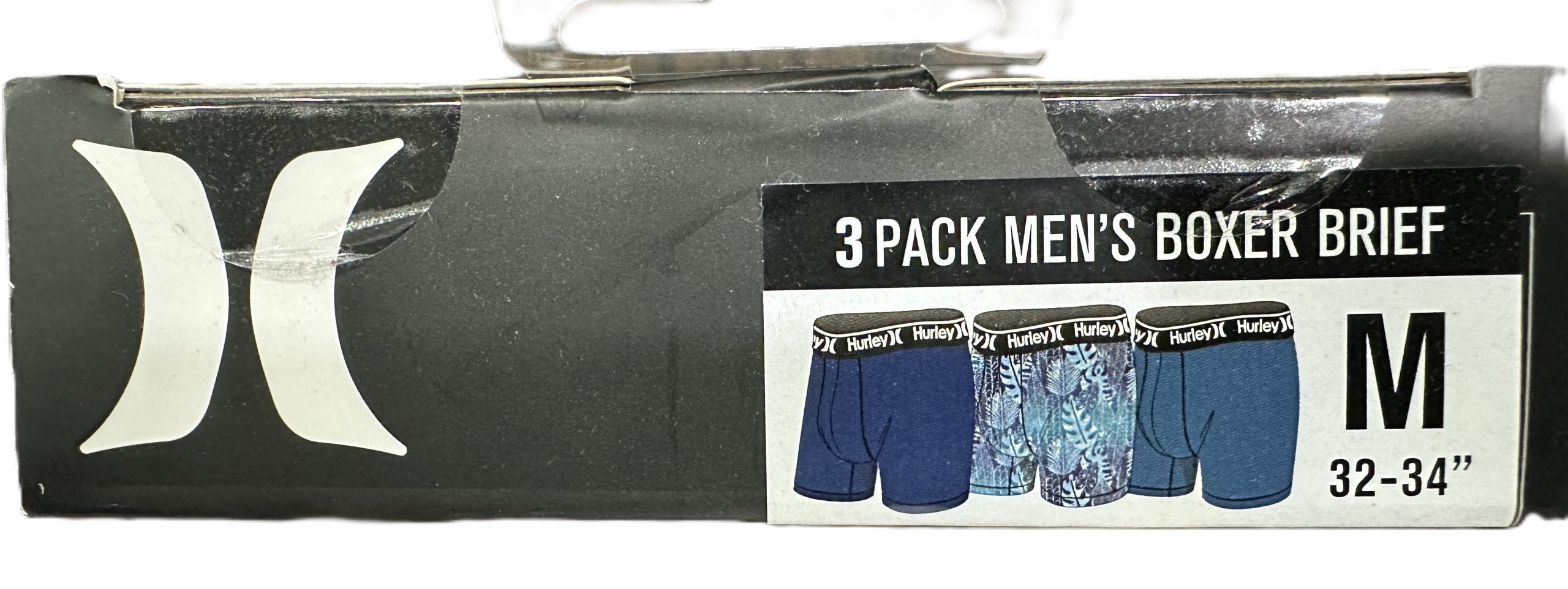 BOXER BRIEF HURLEY REGRIND PAQ X 3 TALLAS L / XL - Imagen 4