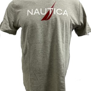 Camiseta Nautica Estampado Con Logo Talla S
