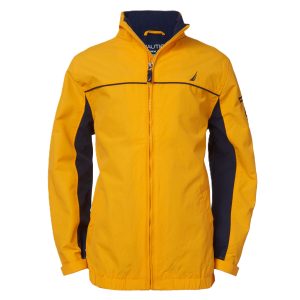 CHAQUETA NAUTICA RESISTENTE AL AGUA CAPUCHA NIÑOS XL 18 20