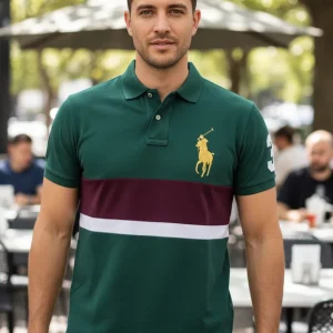 Camiseta Polo Ralph Lauren Tipo Polo Custom Slim Fit Talla L