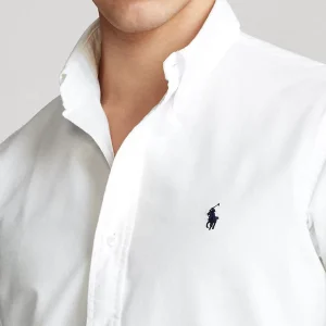 Camisa Ralph Lauren Manga Larga Slim Fit Talla 2xl
