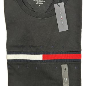 Camiseta Tommy Hilfiger Bordado Regular Fit Negro S / L / XL / XXL