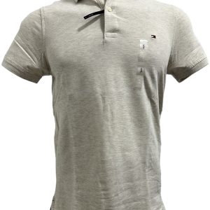 Camiseta Tommy Hilfiger Slim Fit Stretch Tipo Polo BEIGE TALLA S
