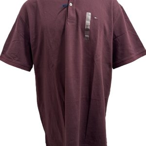 CAMISETA TOMMY HILFIGER TIPO POLO SLIM FIT VINOTINTO 3XL
