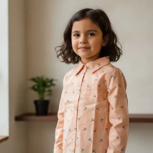 BLUSA CARTERS MANGA LARGA BOTONES NIÑA TALLA 4T