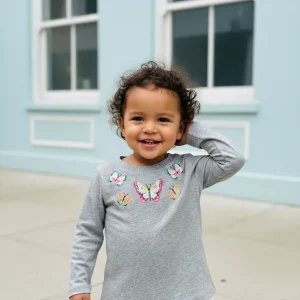 BLUSA CARTERS BEBE MANGA LARGA TALLA 2T