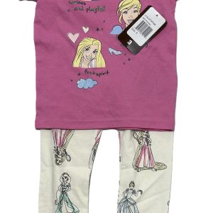 PIJAMA DISNEY PRINCESA 2 PIEZAS NIÑA TALLA 3