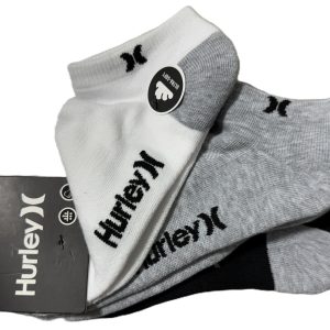 Medias Hurley Low Cut 3 Pares Talla 8 12