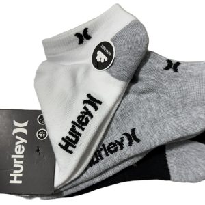 Medias Hurley Low Cut 3 Pares Talla 8 12