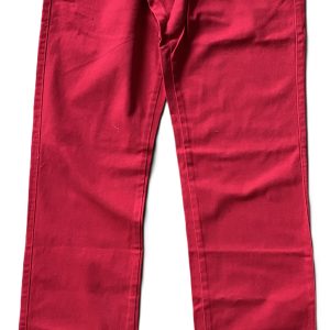NEW ANCHOR DRIL PANTALON ROJO TALLAS 30 / 32