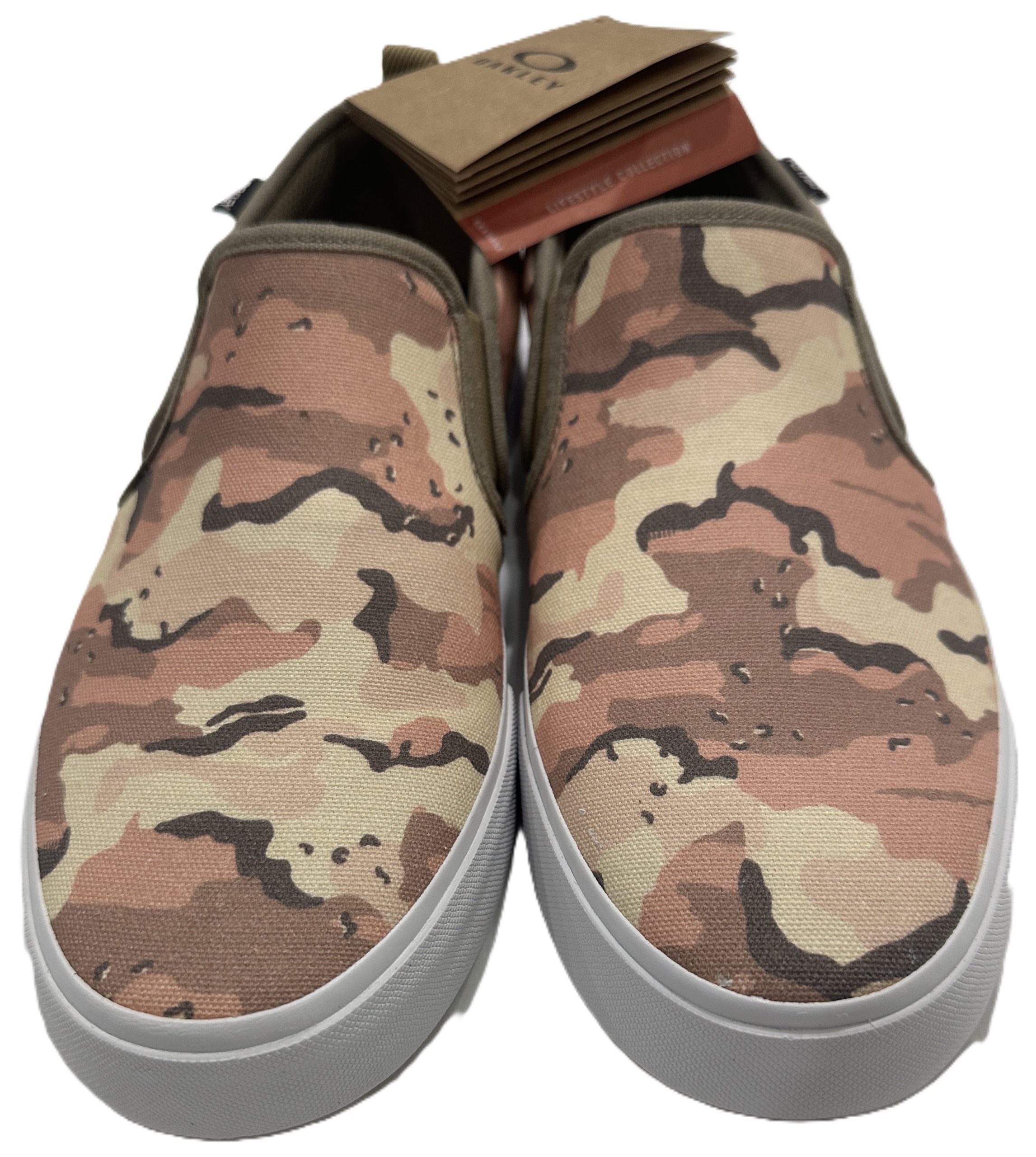 ZAPATOS OAKLEY B1B CLASSIC SLIP ON CAMO TALLAS US 9.5 - Imagen 2