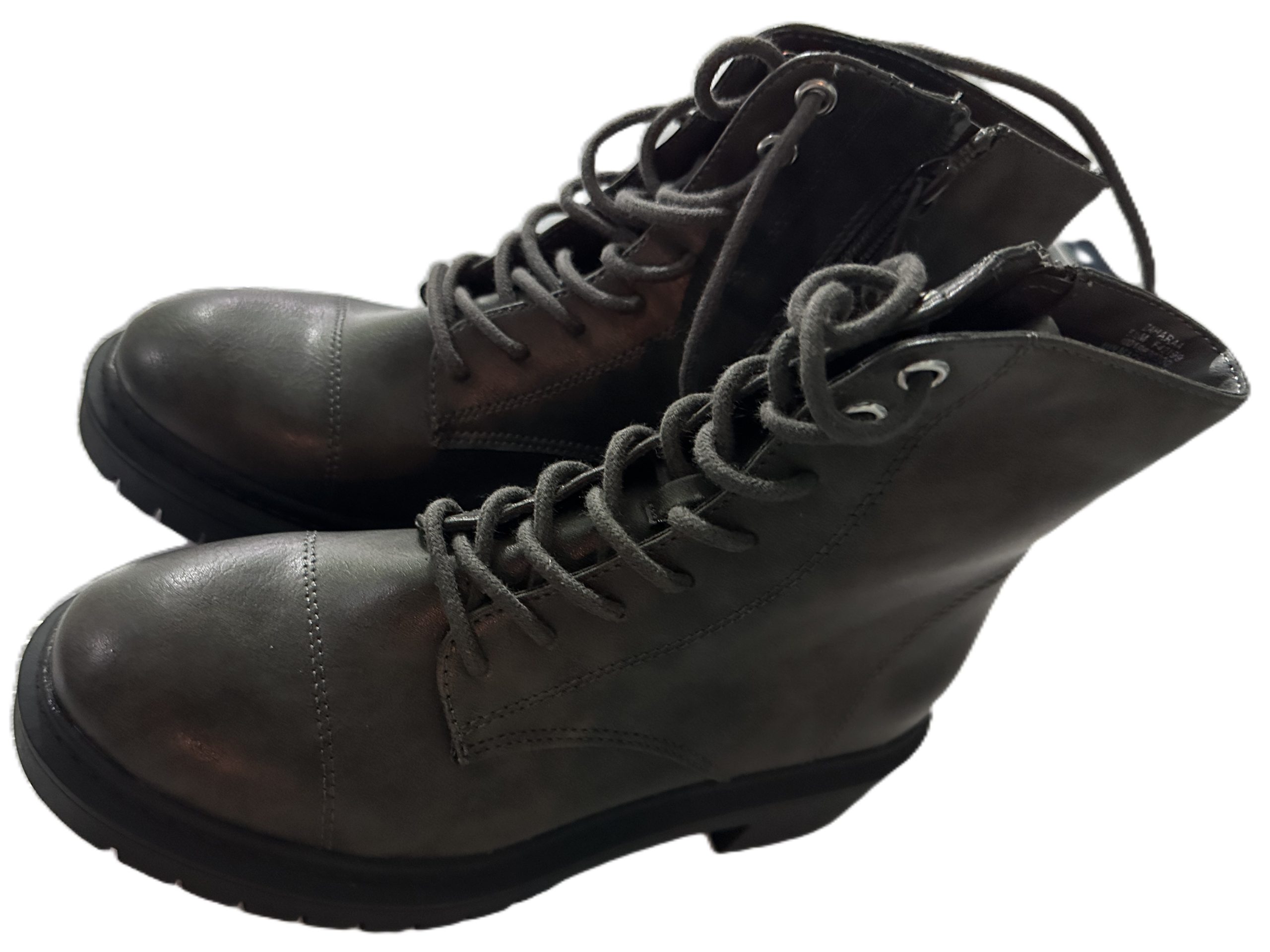 STYLE & CO BOTAS DE PLATAFORMA CORDONES CIERRE TALLAS US 5.5 / 6 / 6.5 / 7 - Imagen 3