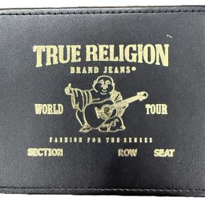 Billetera True Religion Cuero Slim Bifold Rfid Aglet