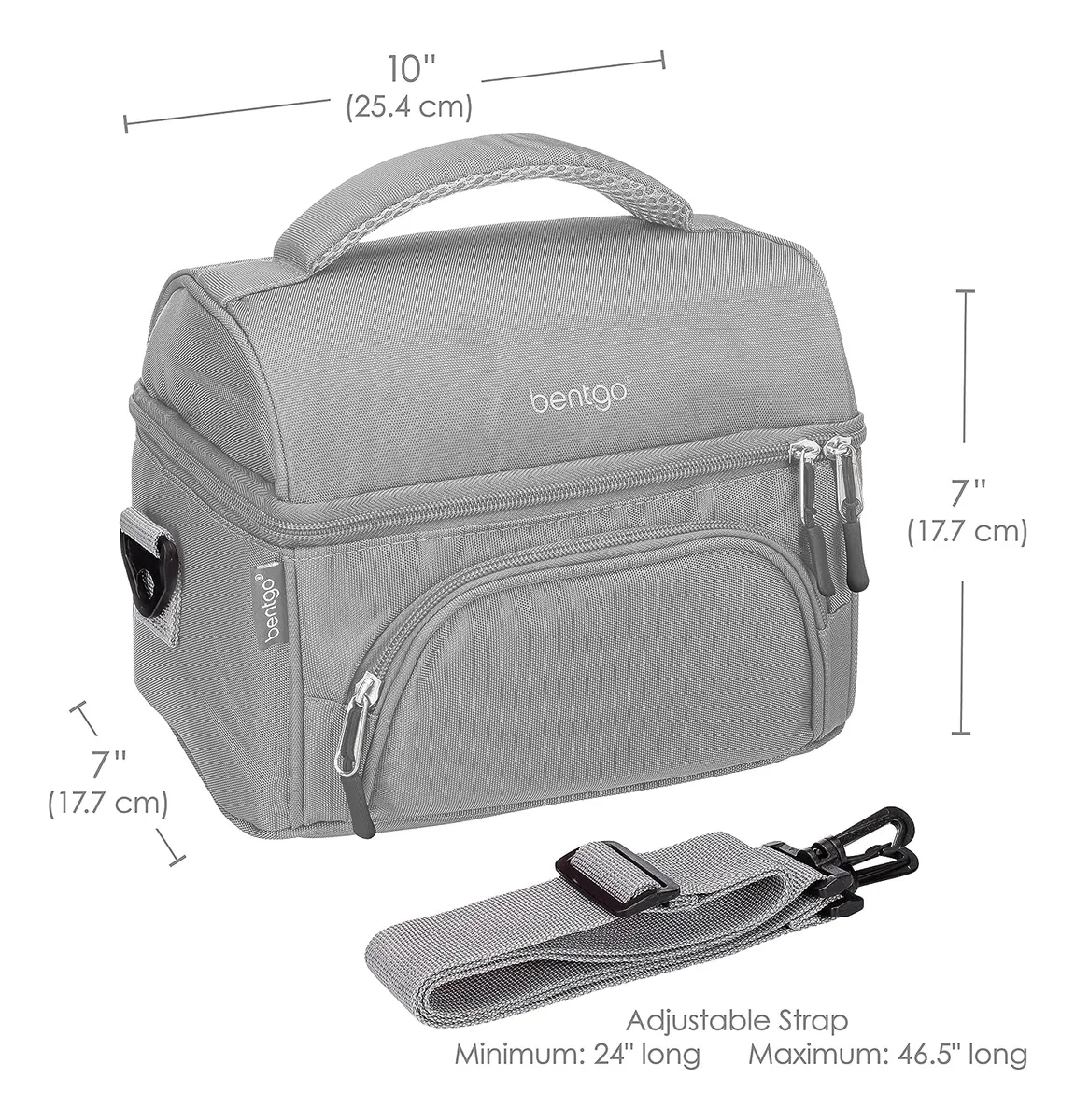 Lonchera Bentgo almuerzo con correa desmontable Deluxe Lunch Bag - Imagen 9