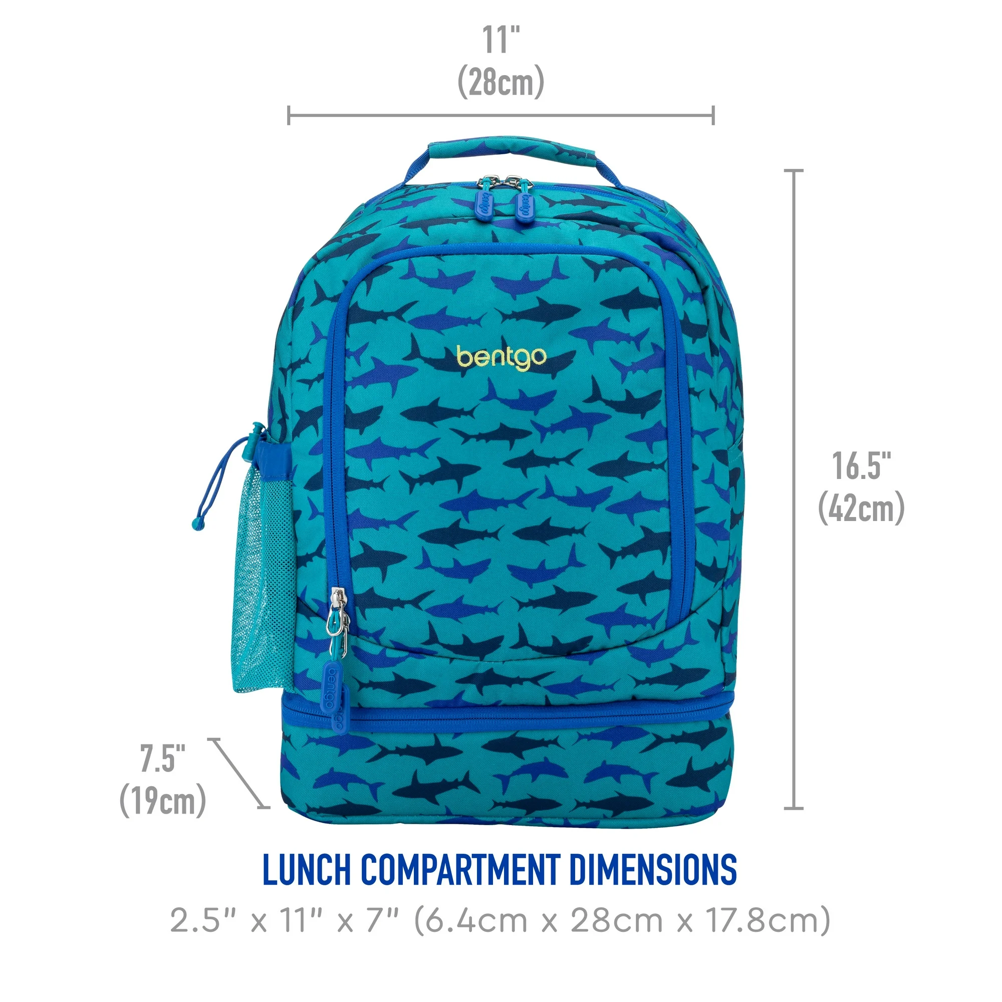 Mochila Bentgo Maletin infantil 2en1 con espacio Bolsa almuerzo - Imagen 9
