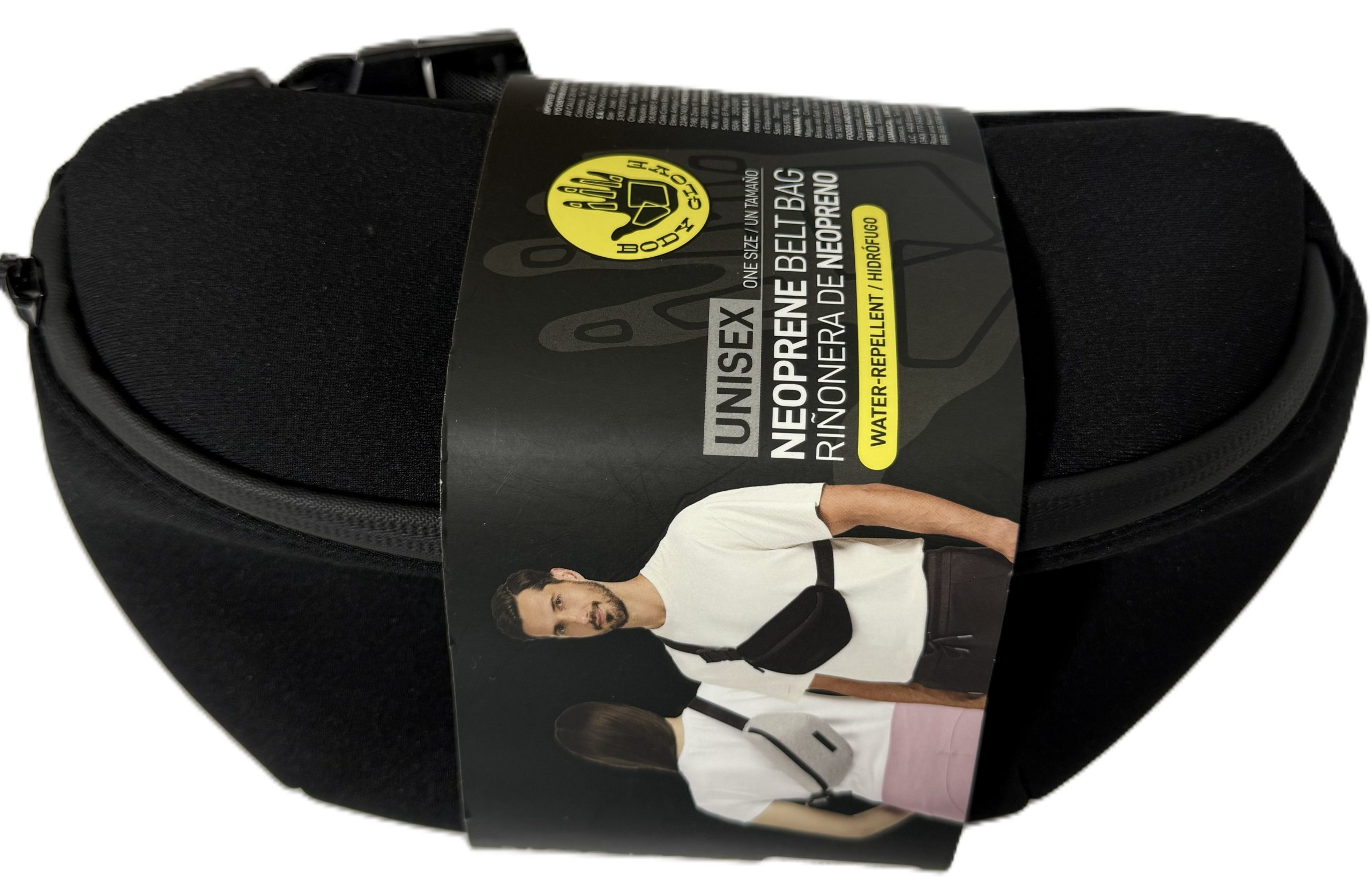 Riñonera Body Glove Neopreno Resistente Al Agua Unisex Negro - Imagen 10