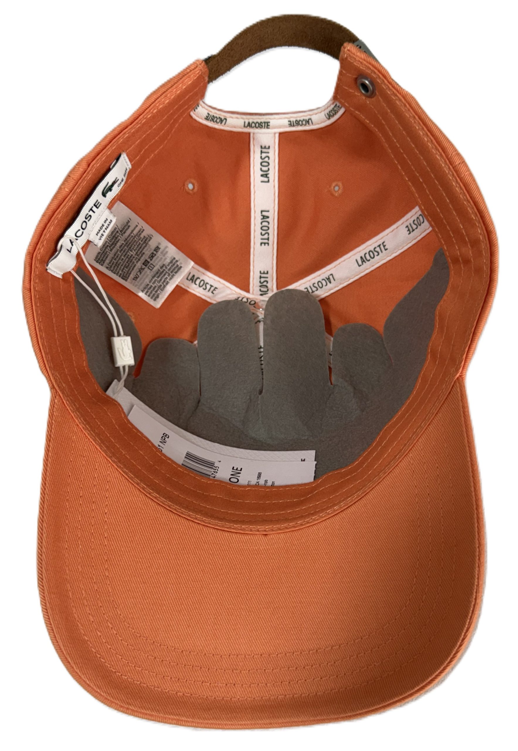 Gorra Lacoste Big Logo Talla Unica O/s Unisex - Imagen 4