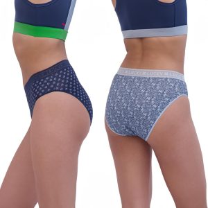 LUCKY BRAND ROPA INTERIOR HI CUT PAQUETE X8 TALLA S