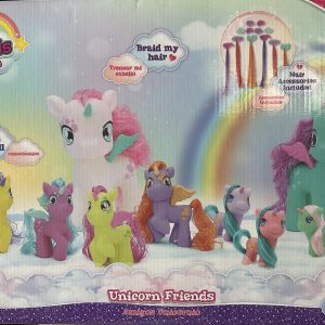 CUTIE FRIENDS SET 23 PIEZAS UNICORNIO NIÑAS
