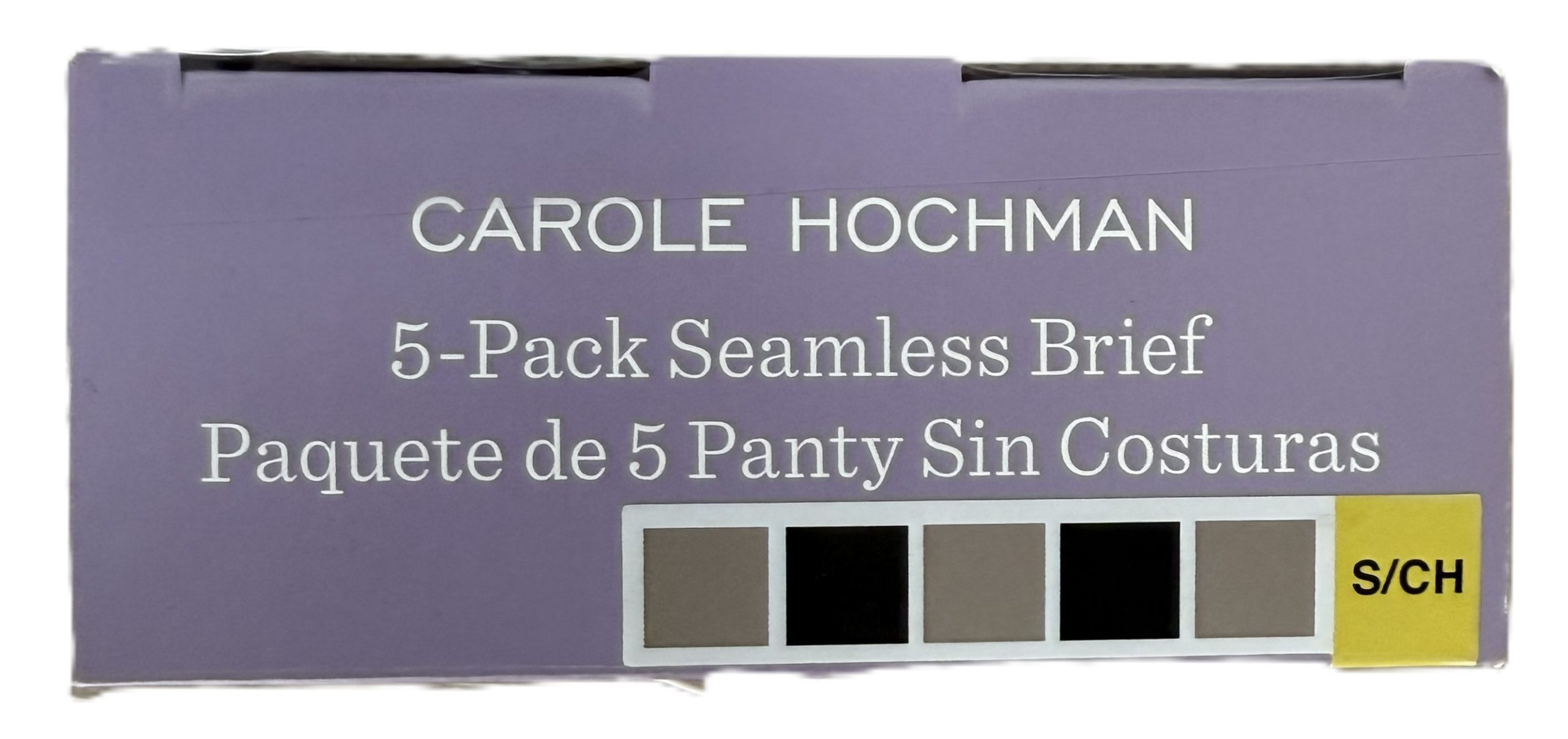 PANTIES CAROLE HOCHMAN SIN COSTURAS PACKX5 TALLA S - Imagen 5