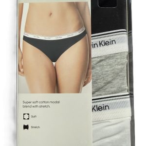 PANTIES CALVIN KLEIN BIKINI STRETCH PACK X3 TALLA L