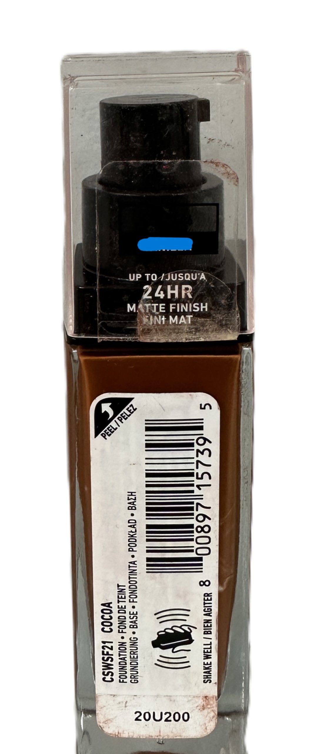 Nyx Professional Makeup Base Maquillaje Liquida CACAO - Imagen 3
