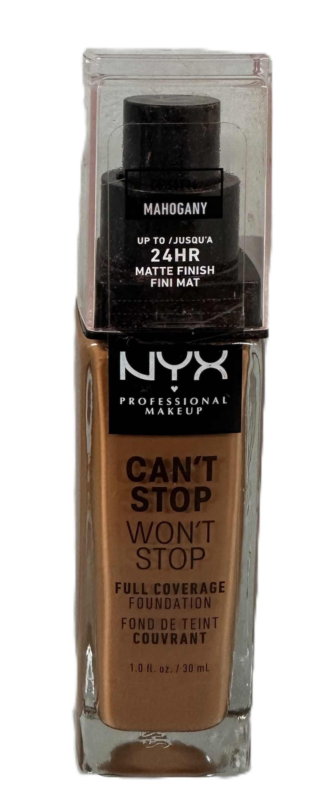 Nyx Professional Makeup Base Maquillaje Liquida 20 MAHOGANY - Imagen 2