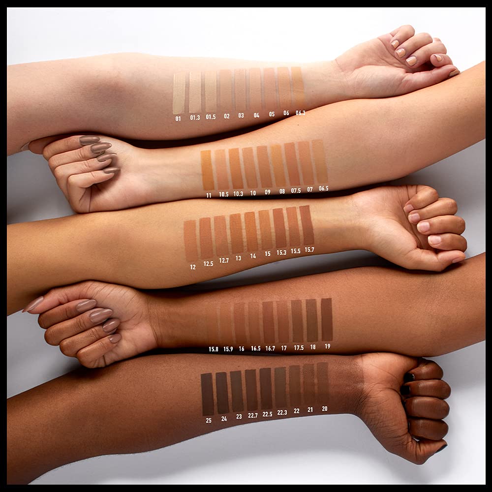 Nyx Professional Makeup Base Maquillaje Liquida 20 MAHOGANY - Imagen 8