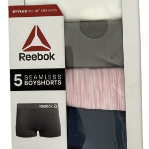 BOXER REEBOK PANTIES SIN COSTURAS X5 NIÑAS L 12-14