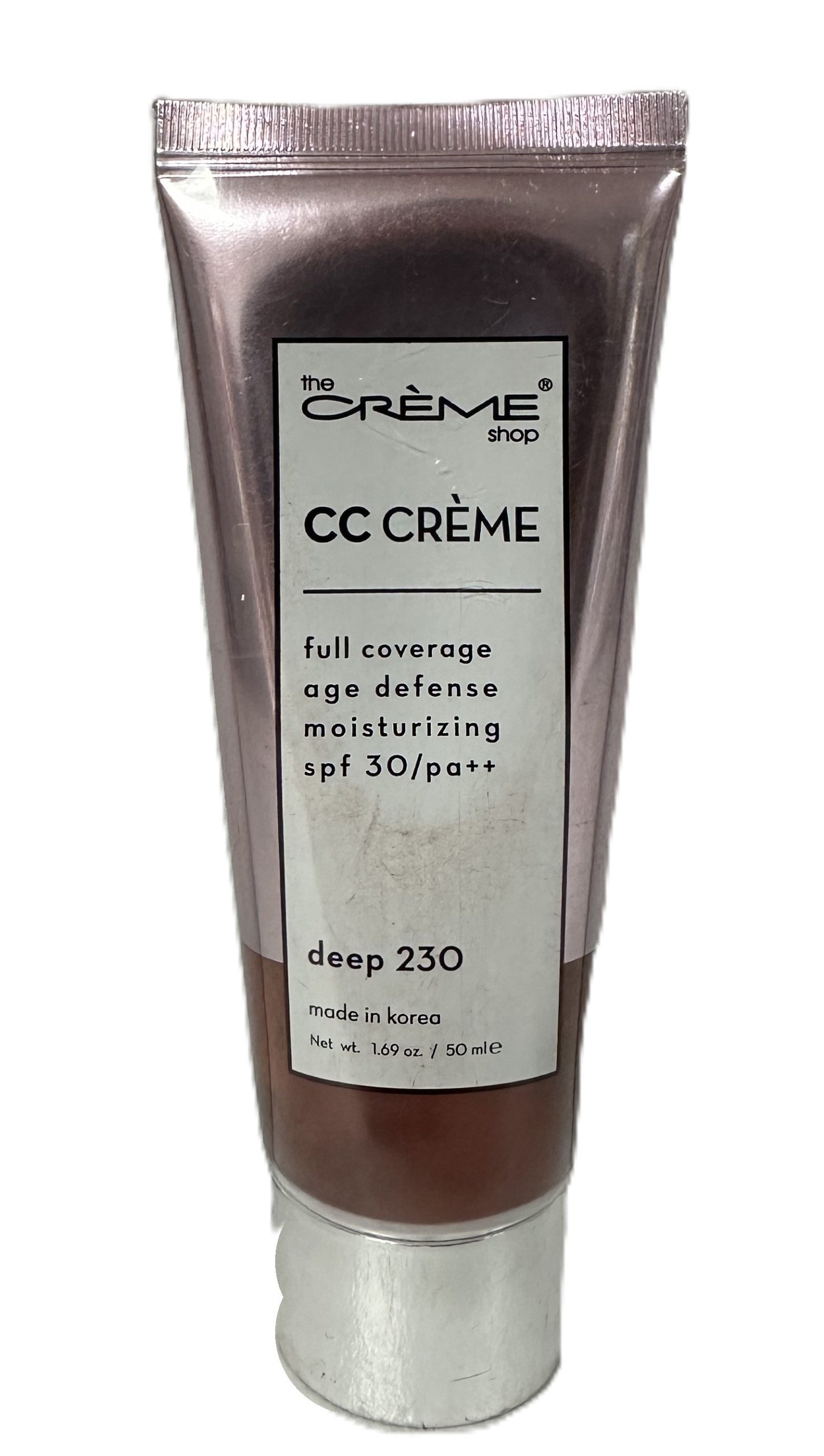 The Crème Shop Cc Creme Base Con Proteccion Spf 30 DEEP 230
