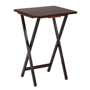 Ms 2 Mesas Auxiliares Plegables 48.5x37x66 Cms