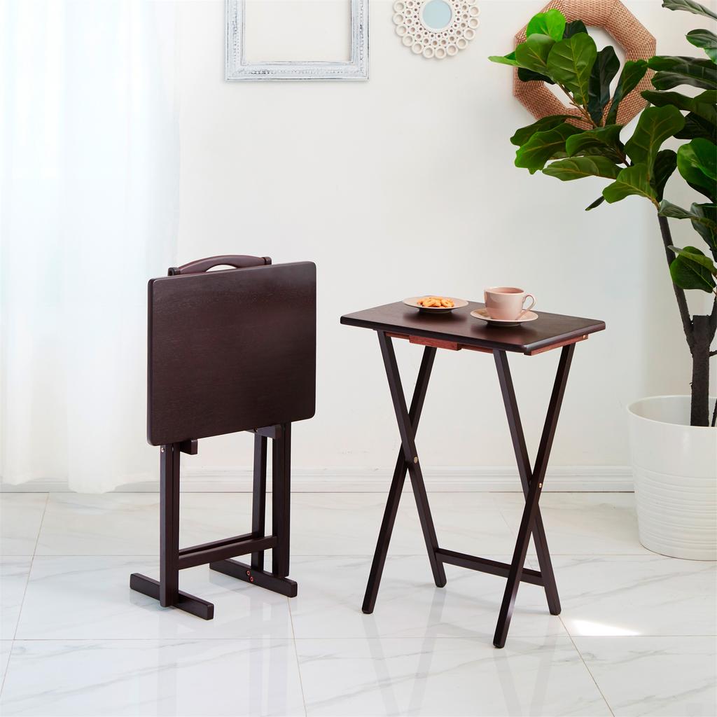 Ms 2 Mesas Auxiliares Plegables 48.5x37x66 Cms - Imagen 6