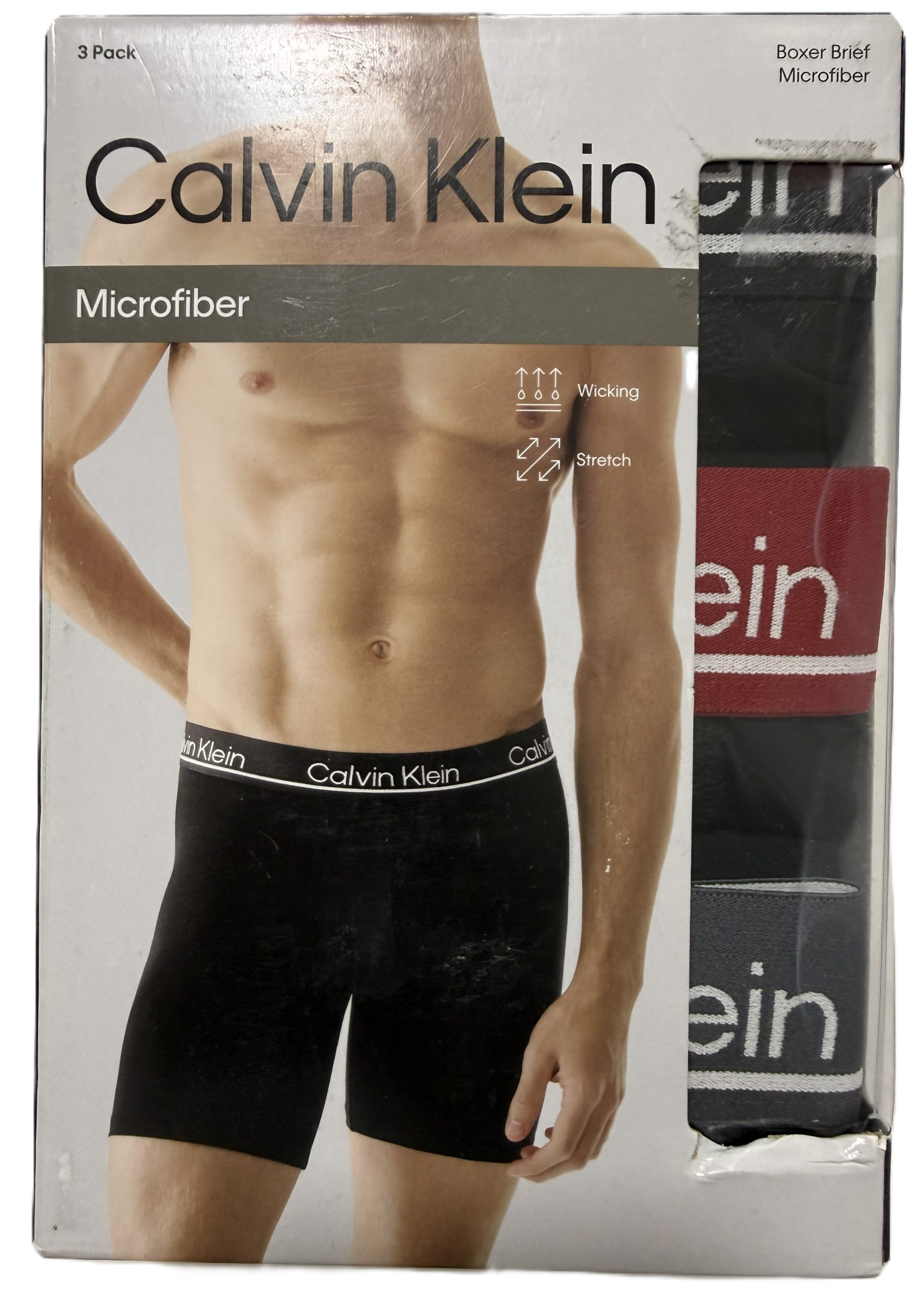 Boxer Calvin Klein Microfibra Talla S Hombre X3 - Imagen 2