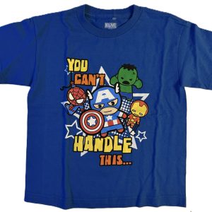 Camiseta Marvel Estampada Para Niño Talla 7