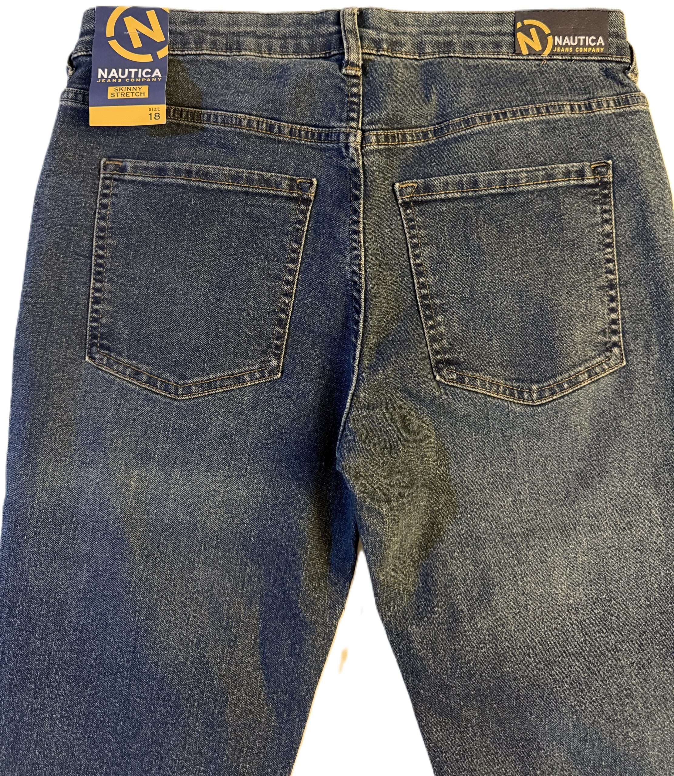 Nautica Jeans Skinny Stretch Para Niño Talla 18 - Imagen 5