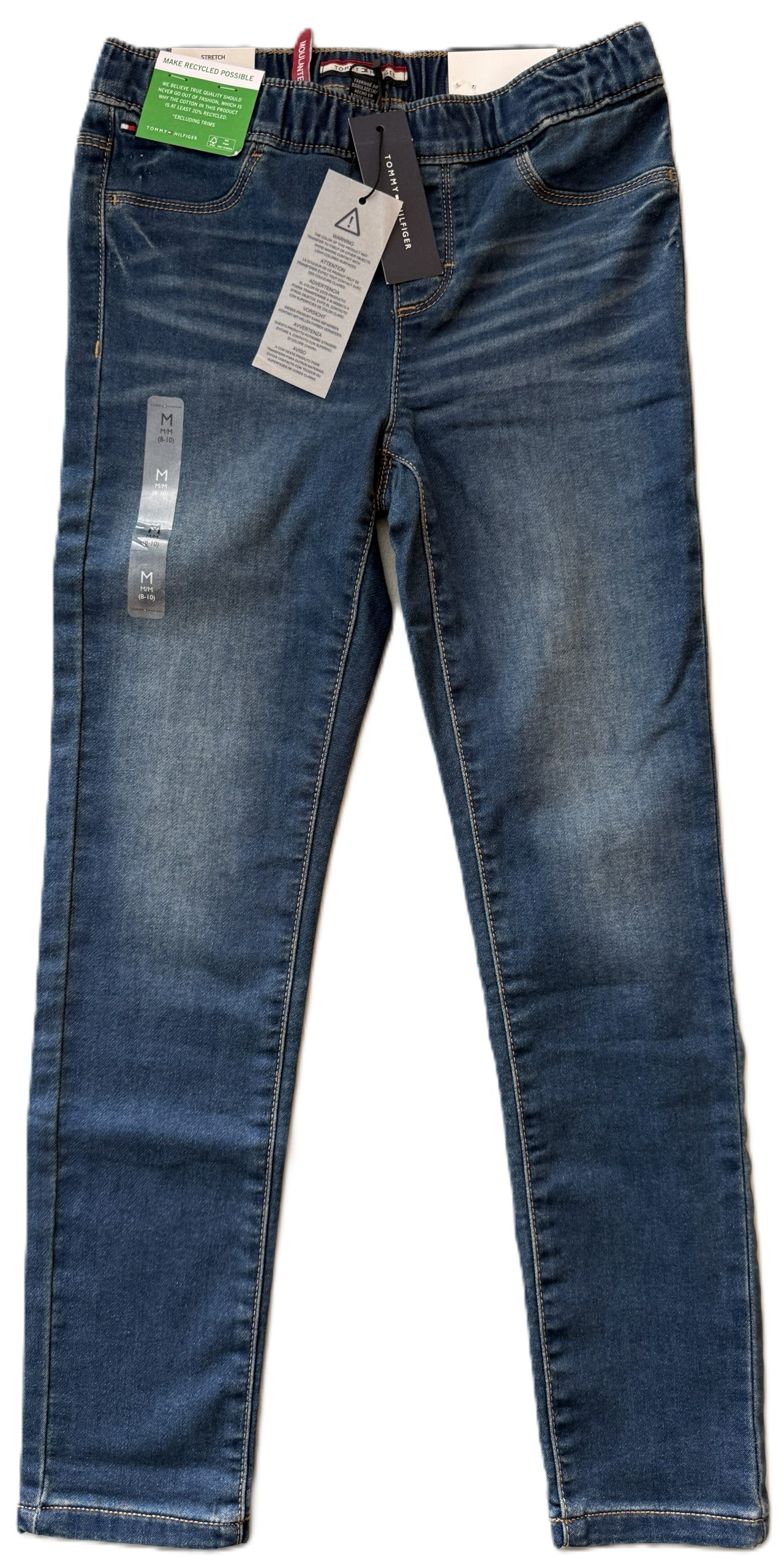 Jean Tommy Hilfiger Skinny Stretch Niñas Talla M 8-10