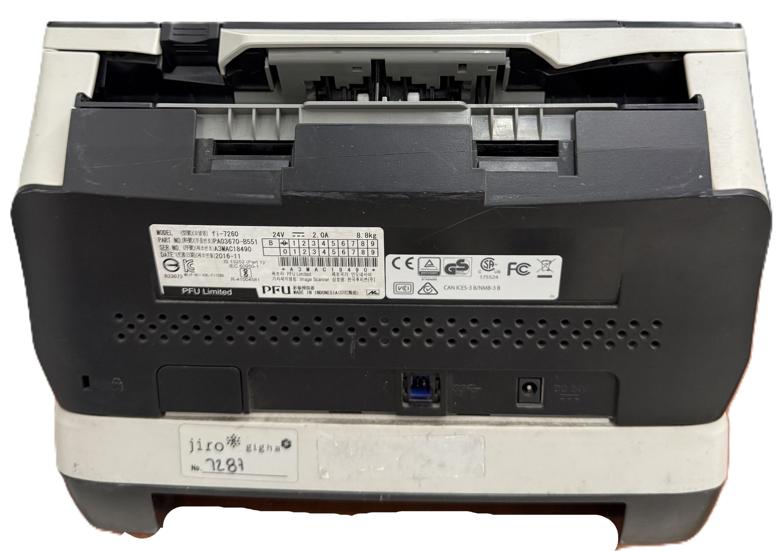 Escáner Fujitsu Fi-7260 Duplex 60 Ppm (Usado) - Imagen 5