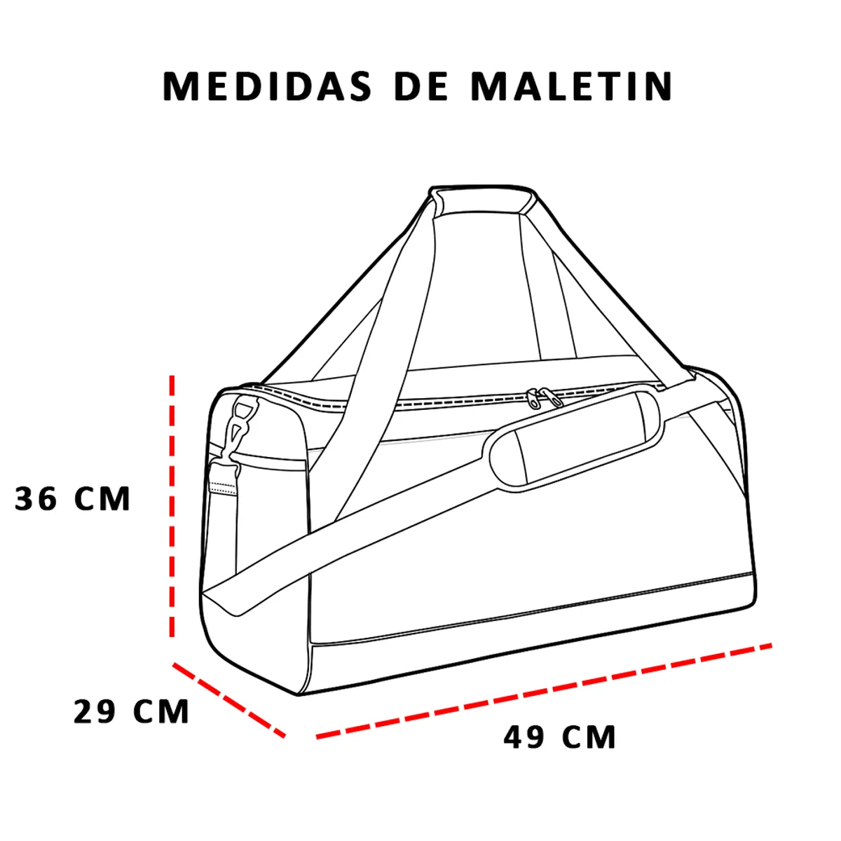 MALETIN TULA DEPORTIVA NIKE AIR JORDAN - Imagen 11