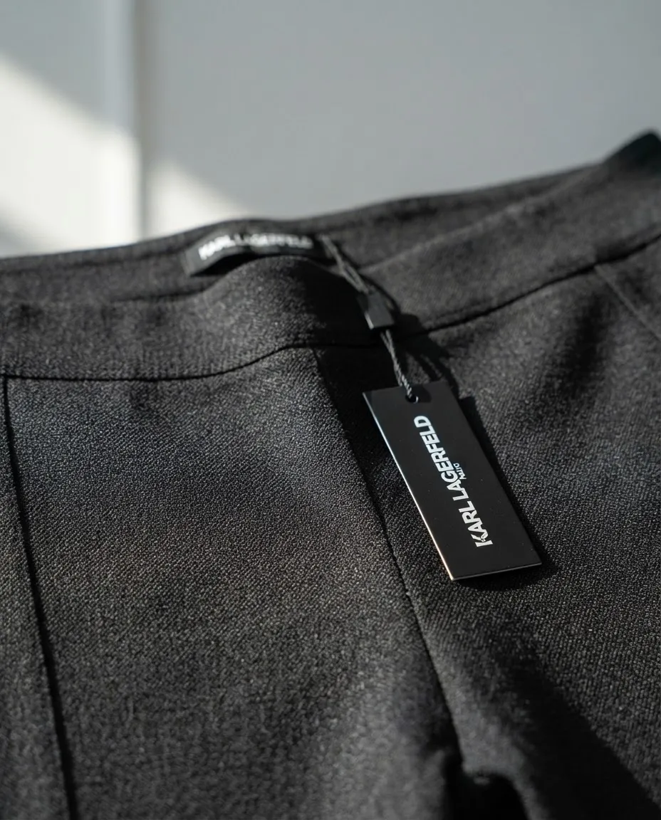 Pantalón Karl Lagerfeld Paris Essential Stretch Elastico Xl - Imagen 5