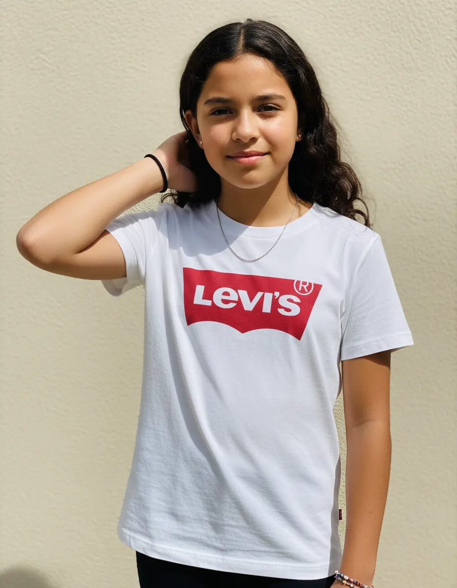 Levi's Blusa Estampada Para Niña 12-13 Años