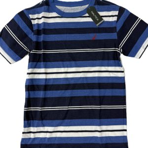 Camiseta Nautica Rayas Para Niños Talla M 10-12 Años