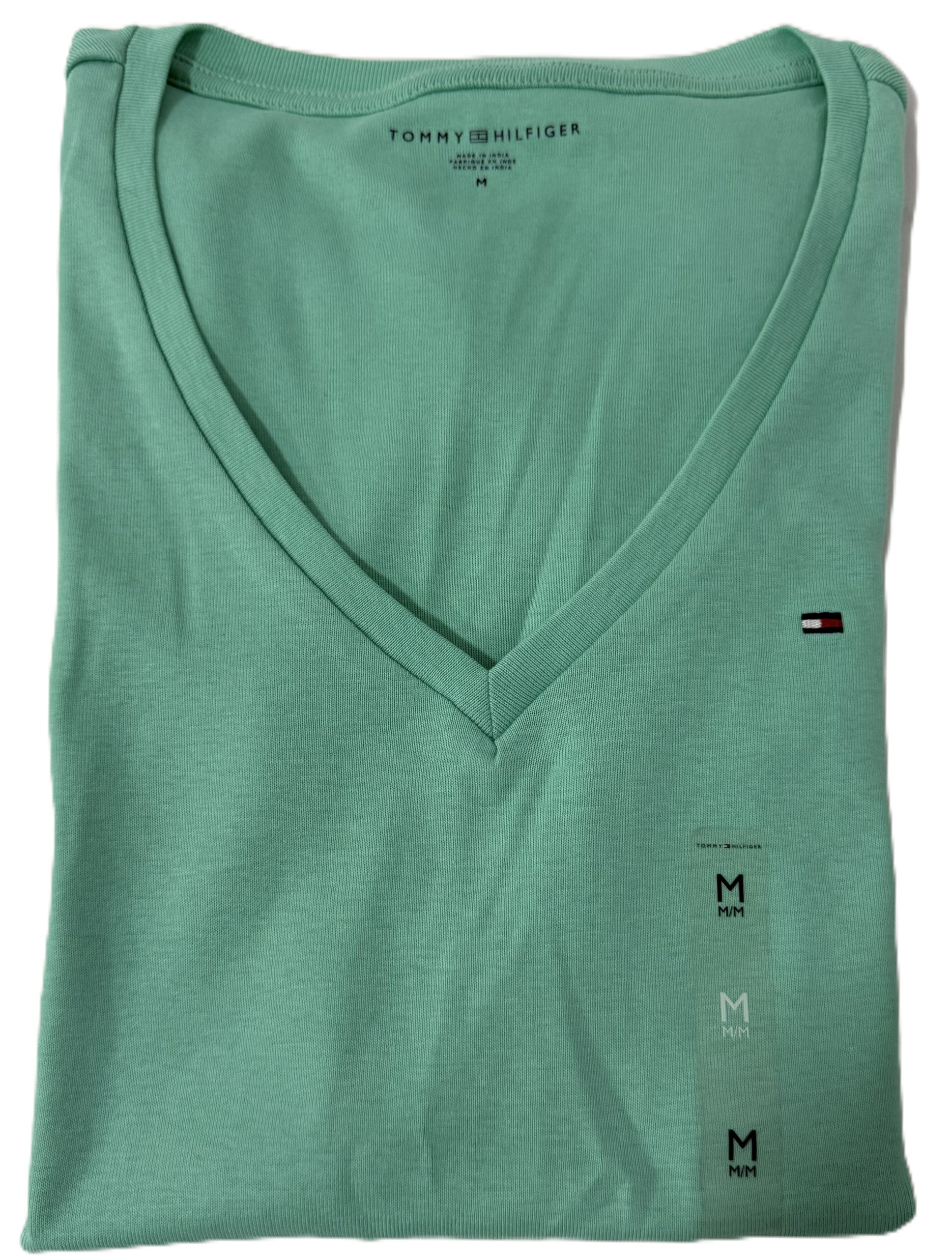 Blusa Tommy Hilfiger Mujer Cuello En V Talla M - Imagen 3