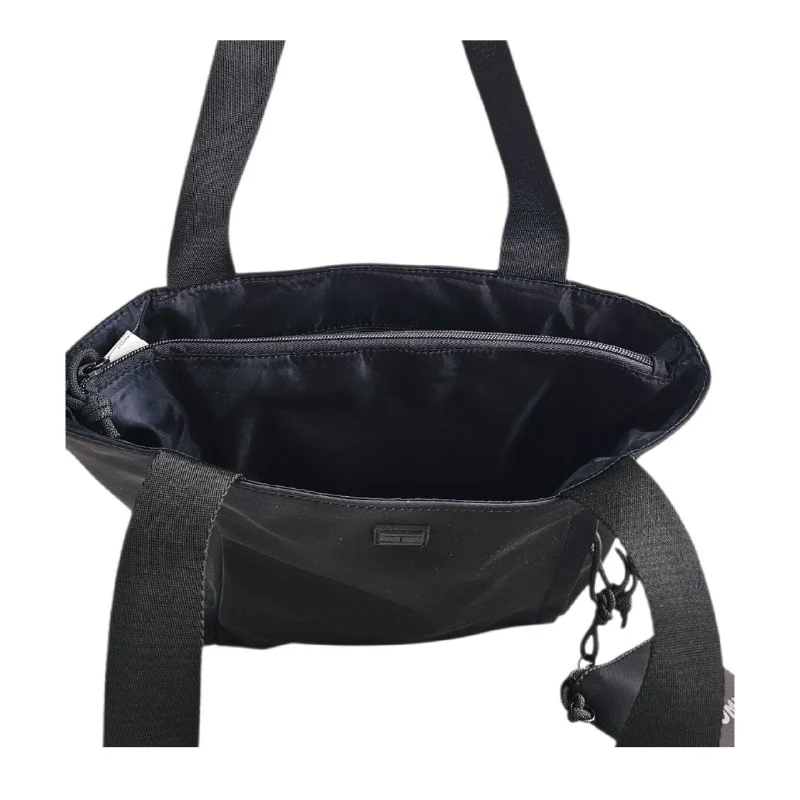 Bolsa Tote Tommy Hilfiger 69j5539 Con Monedero Negro - Imagen 9